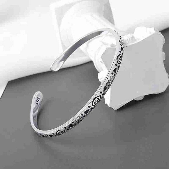 Boutique Jewelry - New Boho Skinny 925 Sterling Silver Cuff Bracelet